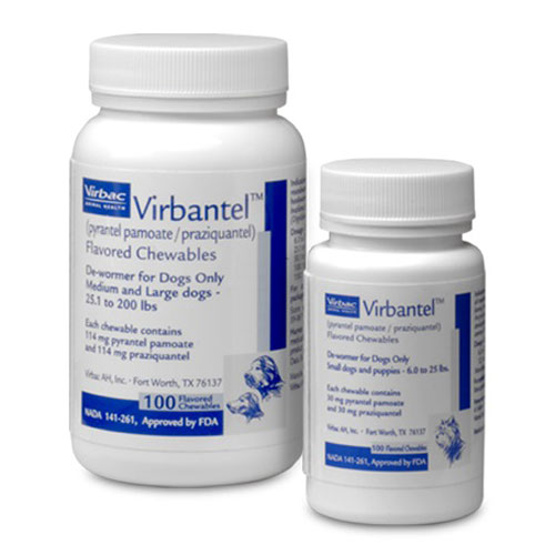 Virbantel Flavored Chewables Heartland Vet Supply