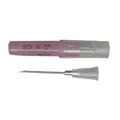 Disposable Hypodermic Needle - 18 gauge.