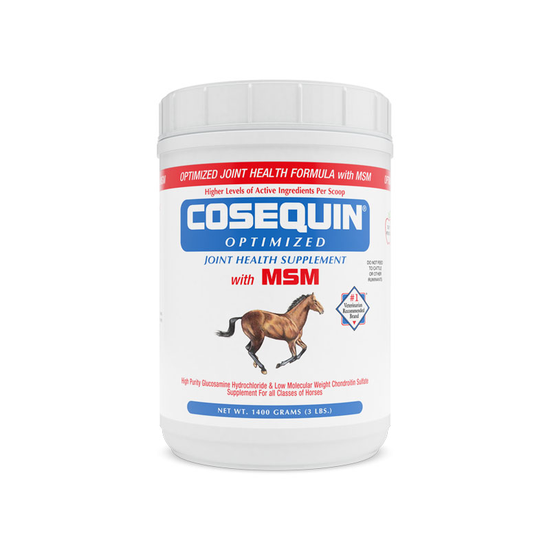 Nutramax Cosequin Optimized with MSM Joint Health Supplement for Horses Heartland Vet Supply