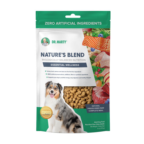 Marty's nature's blend sales dog food