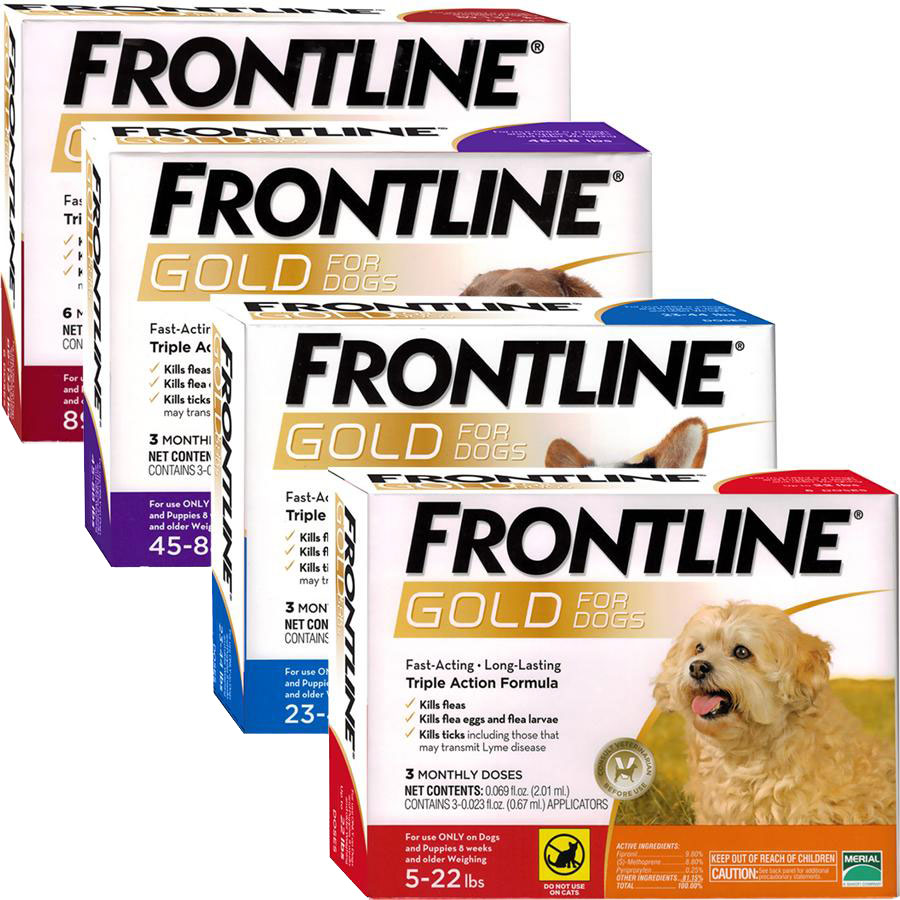 frontline gold for dogs walmart