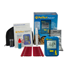 PetTest PetLink+ Blood Glucose Meter Kit