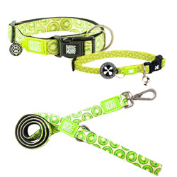 Max & Molly Smart ID Kiwi Collar & Leash Collection