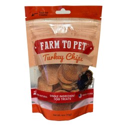 Turkey Chips all-Natural Dog Treats