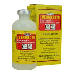 Ivermectin Injection 1% Solution by Durvet