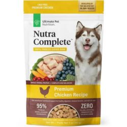 Ultimate Pet Nutrition Nutra Complete Premium Chicken Raw Freeze-Dried Dog Food