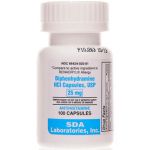 Diphenhydramine 25 mg capsules