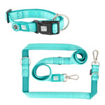 Matrix 2.0 Turquoise Smart ID Collar and Multi Leash Collection