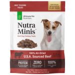 Ultimate Pet Nutrition Nutra Minis Air-Dried Beef Dog Treats