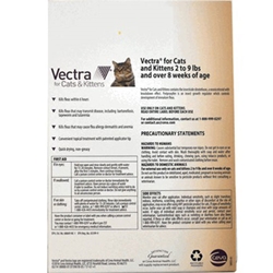 Vectra for cats on sale instructions